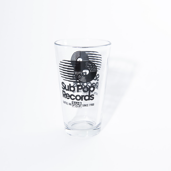 Retro Logo Pint Glass