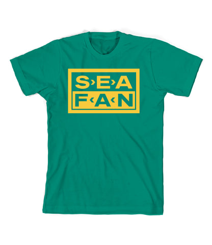 SEA FAN Green w/Yellow