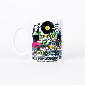 City of Music White Mug