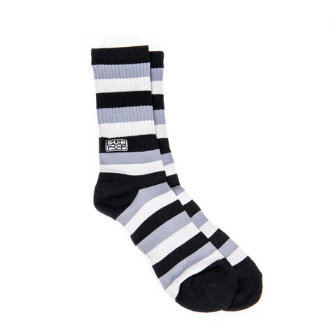Sultan Grey Stripe Sock