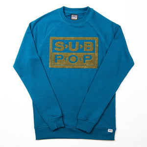 Sub Fuzz Sweatshirt Blue w/Olive