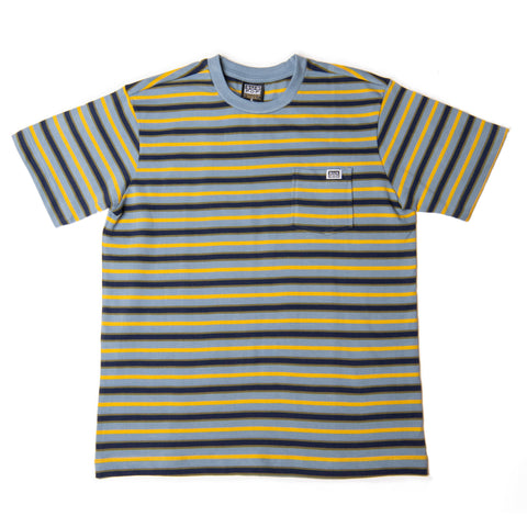 Snohomish Blue w/Yellow Stripe Pocket T-Shirt